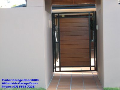 Timber Garage Door 0004